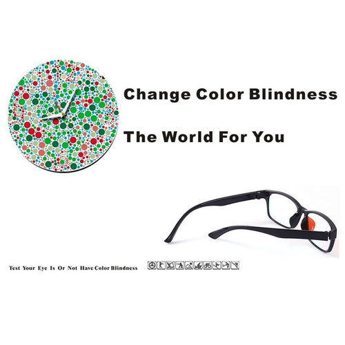 Color Blind Glasses Red&Green Color Blindness Corrective Daltonism Driver's License Restore Normal Vision Gift For Color Blind P
