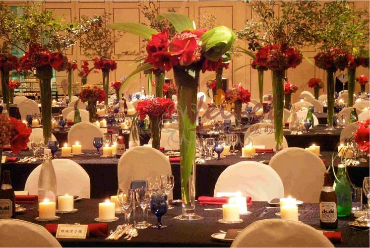 60cm tall 12pcs wedding flower stand vase centerpieces for wedding table decoration