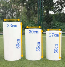 Load image into Gallery viewer, Wedding Road Leads White Metal Pillars Dessert Table Food Stand Birthday Party Supply