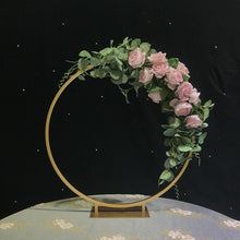 Load image into Gallery viewer, 10pcs/lot Artificial Rose Flower Without Arch Or with arch For Wedding decoration