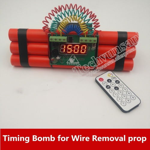 New escape room  Code Disk Expert prop model of C4 timing bomb disassembly Film making  Game Anti-Terrorist Exercise