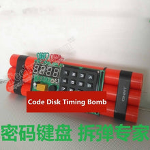 Load image into Gallery viewer, New escape room  Code Disk Expert prop model of C4 timing bomb disassembly Film making  Game Anti-Terrorist Exercise