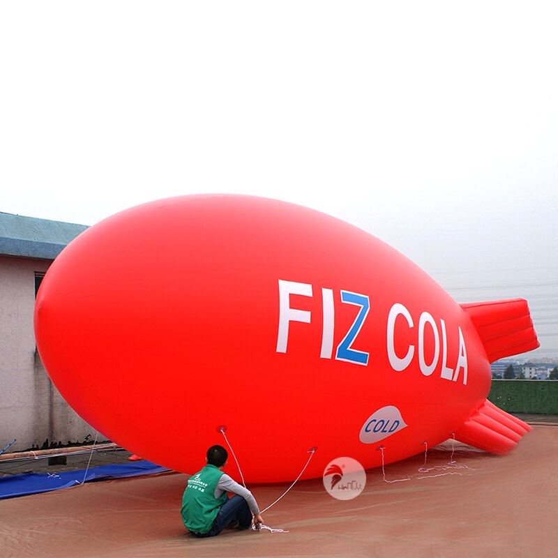 The Latest Design Giant Remote Control Zeppelin Inflatable Airship