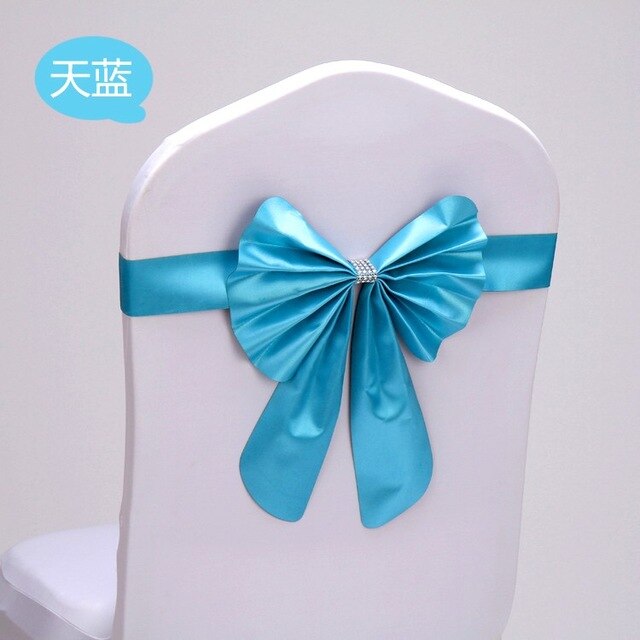 100pcs/lot spandex chair sash stretch band bow for chair covers,Burgundy colour wedding banquet hotel decorative chair bow sash