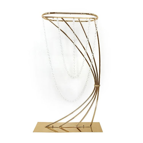 5pcs 32'' Tall Wedding Decoration Gold Metal Flower Stand Table Centerpiece designs Home Decor wedding centerpieces