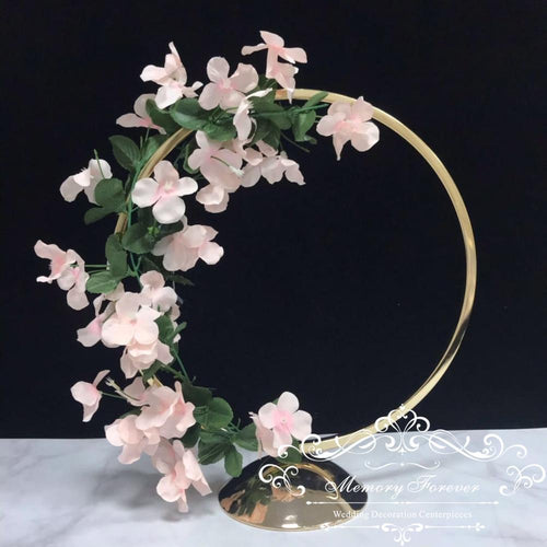 10PCS metal wedding arch circle centerpiece wedding arch wedding decor flower stand iron arch