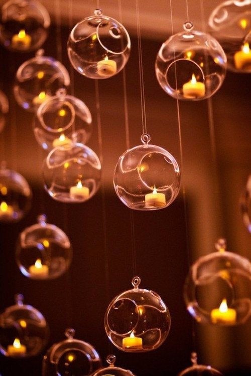 100PCS/lot Free Shipment Romantic Hanging Glass Candle Holder Various Size Blown Terrarium Ball for Wedding Home Party Decoratio