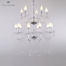 Load image into Gallery viewer, New Wedding Props of European Chandelier with Wrought Iron Acrylic Crystal