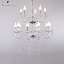 Load image into Gallery viewer, New Wedding Props of European Chandelier with Wrought Iron Acrylic Crystal
