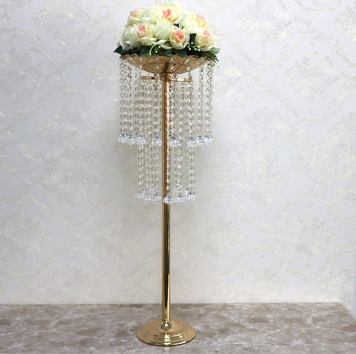 Tall Wedding flower stand Table Chandelier Wedding Props pedestal wedding column Spiral road lead fast free shipping senyu0775