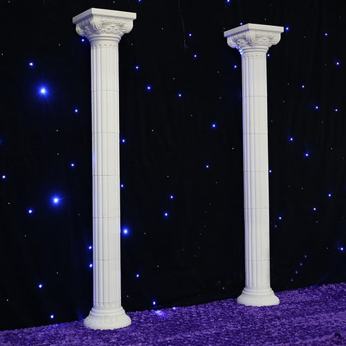 2 Meters Tall Luxury Wedding Pillars Roman Column big size Event Props