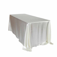 Load image into Gallery viewer, 10pcs/ Pack 90 x 132 inch Rectangular 228cm x 335cm Satin Tablecloth Table Cover For Wedding Party Restaurant Banquet Decoration