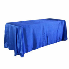 Load image into Gallery viewer, 10pcs/ Pack 90 x 132 inch Rectangular 228cm x 335cm Satin Tablecloth Table Cover For Wedding Party Restaurant Banquet Decoration