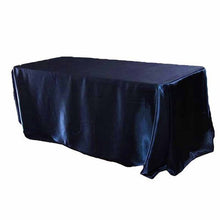 Load image into Gallery viewer, 10pcs/ Pack 90 x 132 inch Rectangular 228cm x 335cm Satin Tablecloth Table Cover For Wedding Party Restaurant Banquet Decoration